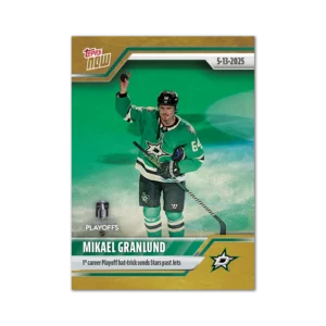 2024-25 Topps NOW /1 Gold Ice Parallel #182- Mikael Granlund (1 of 1)
