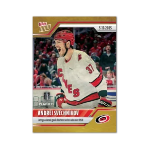 2024-25 Topps NOW /1 Gold Ice Parallel #185- Andrei Svechnikov (1 of 1)