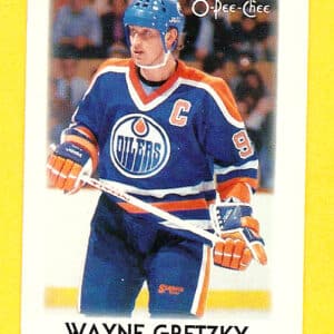 1987 OPC Mini Cards #13-Wayne Gretzky