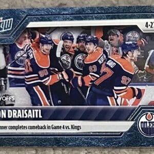 2024-25 Topps NOW /10 Blue Ice Parallel #171- Leon Draisaitl 5 (1 of 10)