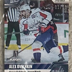 2024-25 Topps NOW /10 Blue Ice Parallel #181- Alexander Ovechkin 26 (1 of 10)