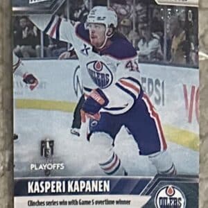 2024-25 Topps NOW /10 Blue Ice Parallel #184- Kasperi Kapanen (1 of 10)