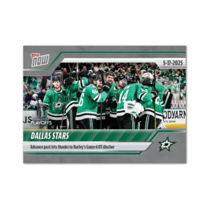 2024-25 Topps NOW #187- Dallas Stars (1 of 150)