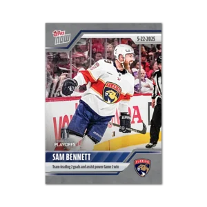 2024-25 Topps NOW #191- Sam Bennett (1 of 140)
