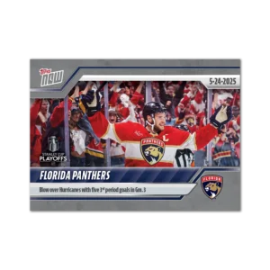 2024-25 Topps NOW #194- Florida Panthers 3 (1 of 150)
