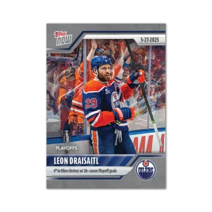 2024-25 Topps NOW #196- Leon Draisaitl 7 (1 of 155)