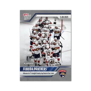 2024-25 Topps NOW #197- Florida Panthers 4 (1 of 200)