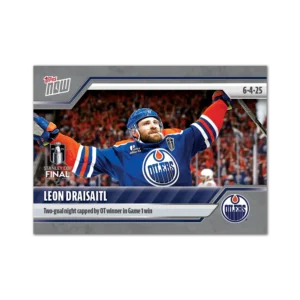 2024-25 Topps NOW #199- Leon Draisaitl 8 (1 of 195)
