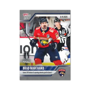 2024-25 Topps NOW #202- Brad Marchand 2 (1 of 500)