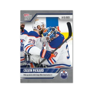 2024-25 Topps NOW #203- Calvin Pickard (1 of 160)