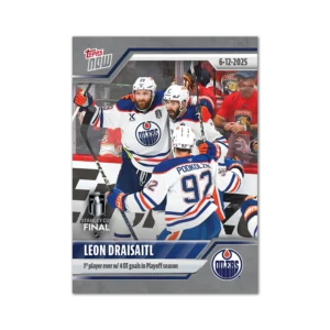 2024-25 Topps NOW #204- Leon Draisaitl 9 (1 of 305)
