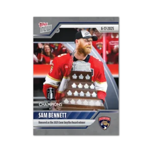 2024-25 Topps NOW #208- Sam Bennett 3 (1 of 625)