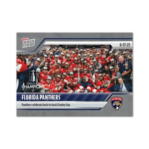 2024-25 Topps NOW #210- Florida Panthers 5 (1 of 1105)