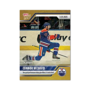 2024-25 Topps NOW /1 Gold Ice Parallel #195- Connor McDavid 8 (1 of 1)