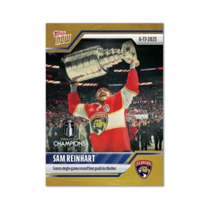 2024-25 Topps NOW /1 Gold Ice Parallel #207- Sam Reinhart (1 of 1)