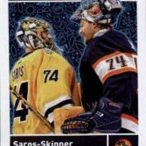 2023-24 TOPPS #587 - Juuse Saros/ Stuart Skinner