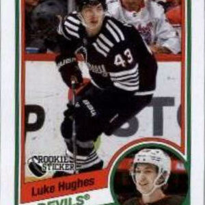 2023-24 TOPPS #630 - Luke Hughes