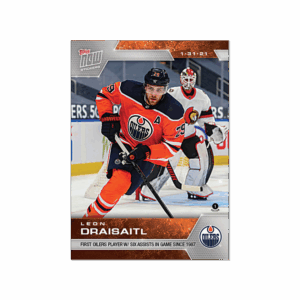2020-21 TOPPS NOW  #26- Leon Draisaitl 2 (1 of 606)