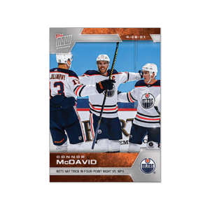 2020-21 TOPPS NOW  #134- Connor McDavid 7  (1 of 428)