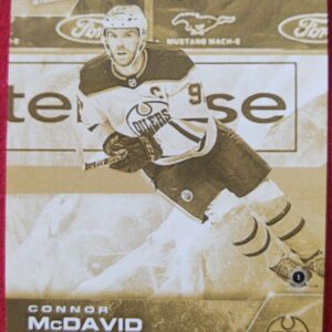 2020-21 TOPPS NOW Week 18 #156G Gold - Connor McDavid 2 (1 of 39)