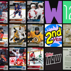 2020-21 TOPPS NOW Week 12 (Donskoi Top) Sticker Sealed Cellophane & Dach GOLD on back Package 100-108 (1 of 48)
