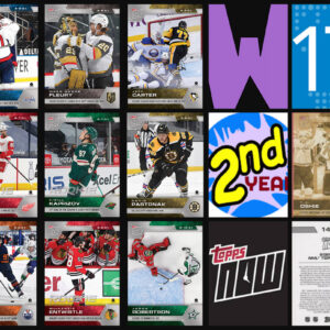 2020-21 TOPPS NOW Week 17 (Oshie Top) Sticker Sealed Cellophane & Oshie GOLD on back Package 145-153 (1 of 46)