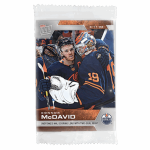 2021-22 Topps NOW  #338- Connor McDavid 9 (1 of 282)