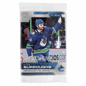 2021-22 TOPPS NOW Week 7 (Burroughs Top) Sticker Sealed Cellophane (No Ice Parallel) Package #105-121