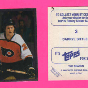 1983 Topps #3-Darryl Sittler