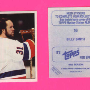1983 Topps #16-Billy Smith