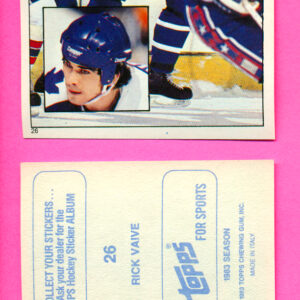 1983 Topps #26-Rick Vaive
