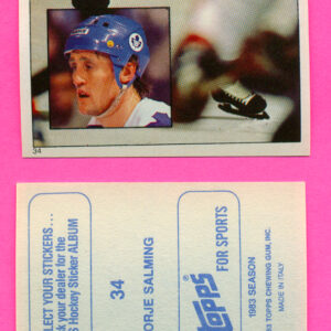 1983 Topps #34-Borje Salming