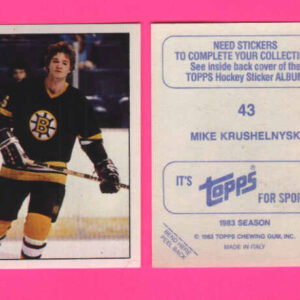 1983 Topps #43-Mike Krushelnyski