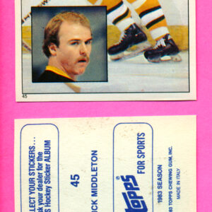 1983 Topps #45-Rick Middleton