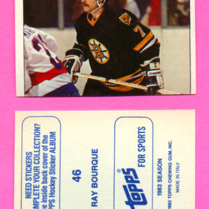 1983 Topps #46-Ray Bourque