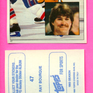 1983 Topps #47-Ray Bourque