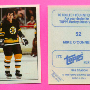 1983 Topps #52-Mike O'Connell