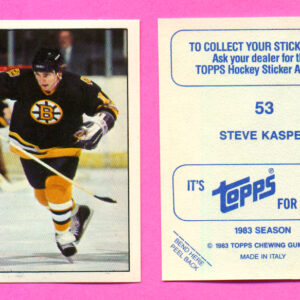 1983 Topps #53-Steve Kasper