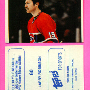 1983 Topps #60-Larry Robinson
