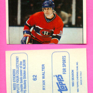 1983 Topps #62-Ryan Walter
