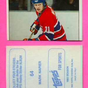 1983 Topps #64-Mark Napier