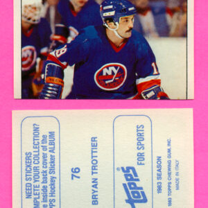 1983 Topps #76-Bryan Trottier