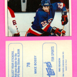 1983 Topps #78-Mike Bossy