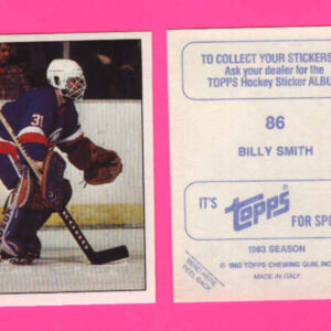 1983 Topps #86-Billy Smith