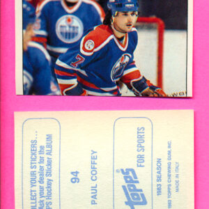 1983 Topps #94-Paul Coffey