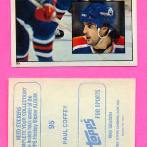 1983 Topps #95-Paul Coffey