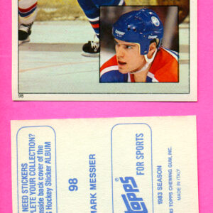 1983 Topps #98-Mark Messier