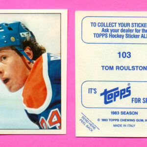 1983 Topps #103-Tom Roulston