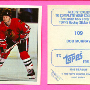 1983 Topps #109-Bob-Frederick Murray
