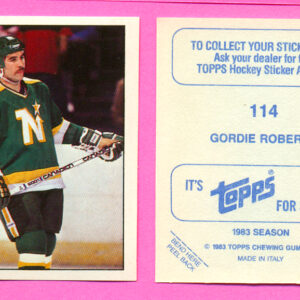 1983 Topps #114-Gordie Roberts